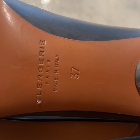 Clergerie black leather pumps, size 37 - Picture 7 of 11